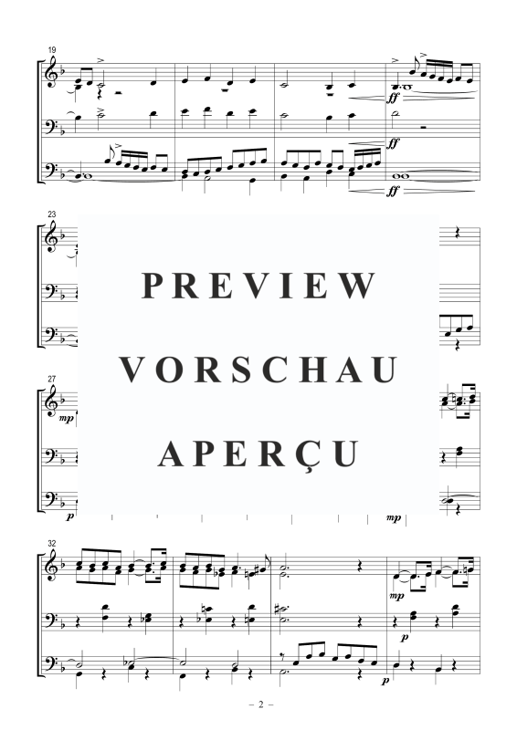 Produktgalerie: Seite 3 von 7 Pavane op. 50, , Posaunenchor