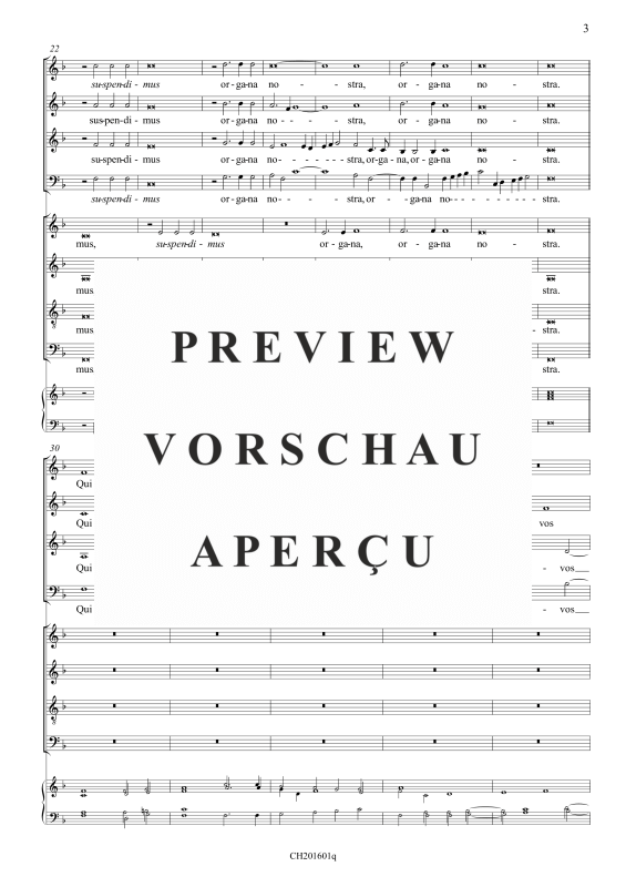 gallery: Super flumina Babylonis (Psalm 136), , Gemischter Chor 8-stimmig und BC