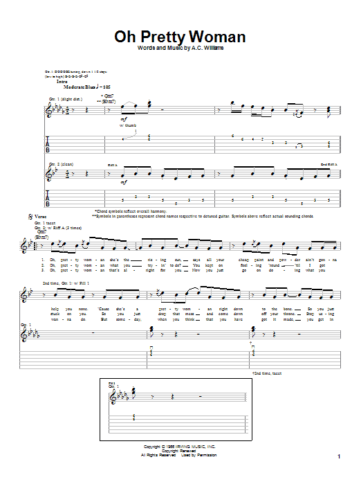 Product gallery: Page 1 of 1 Oh Pretty Woman, Albert King