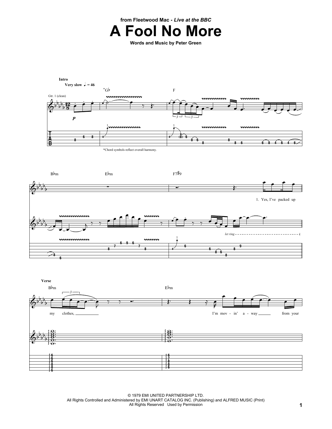 Product gallery: Page 1 of 1 A Fool No More, Fleetwood Mac