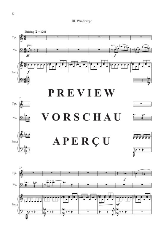 Produktgalerie: Seite 15 von 21 Lyric Trio , , (Trompete, Violoncello + Klavier)