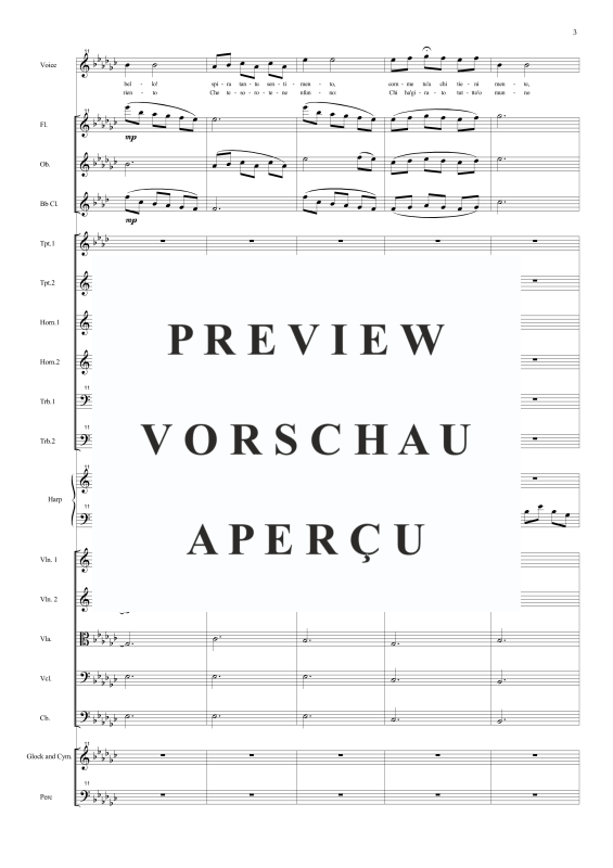 Product gallery: Page 6 of 11 Return to Sorrento, , Solo Voice and Small Orchestra