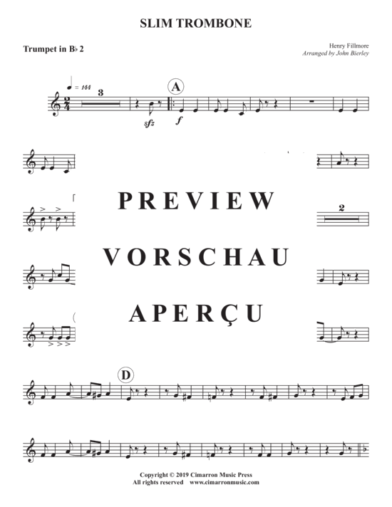 Produktgalerie: Seite 9 von 16 Slim Trombone , , (Blechbläser Quintett)