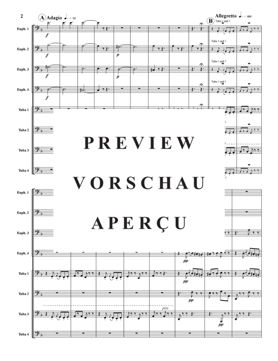 Product gallery: Page 3 of 21 Funeral March of a Marionette , , (Tuba Ensemble)