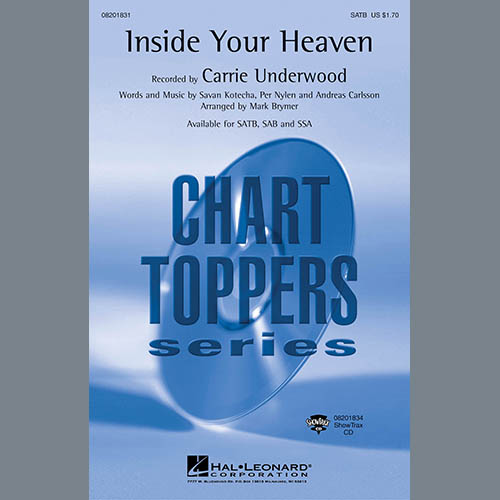 cover: Inside Your Heaven (arr. Mark Brymer), Carrie Underwood