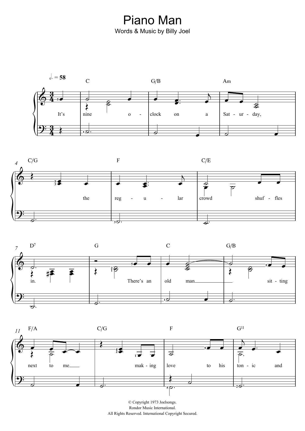 Produktbild zu: Piano Man