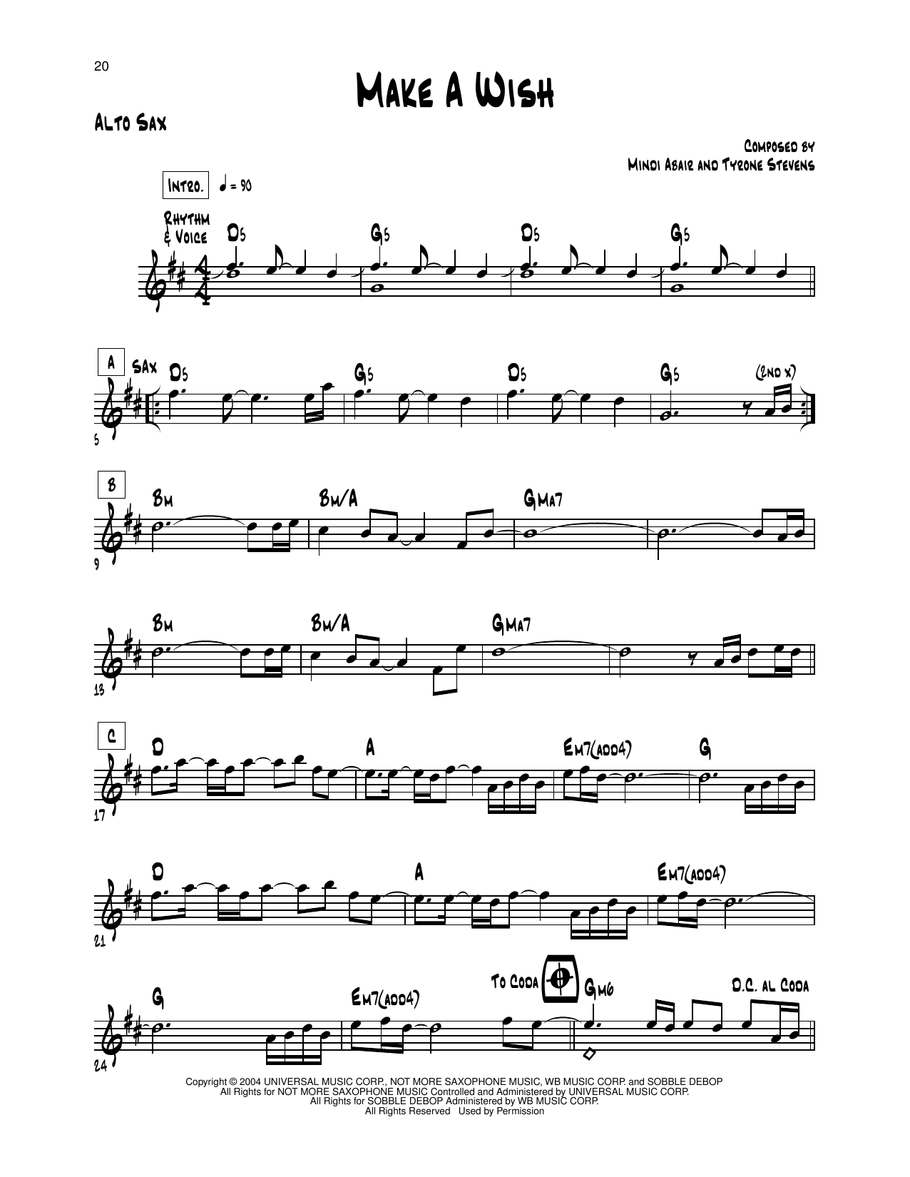 Product gallery: Page 1 of 1 Make A Wish, Mindi Abair