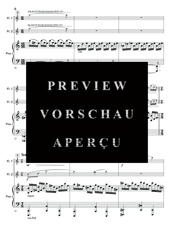 Produktgalerie: Seite 10 von 11 A Ways In..., , (Trio 2x Flöte und Klavier)