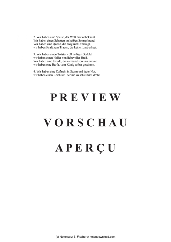 Product gallery: Page 3 of 3 Wir haben einen Felsen , , (mixed choir)