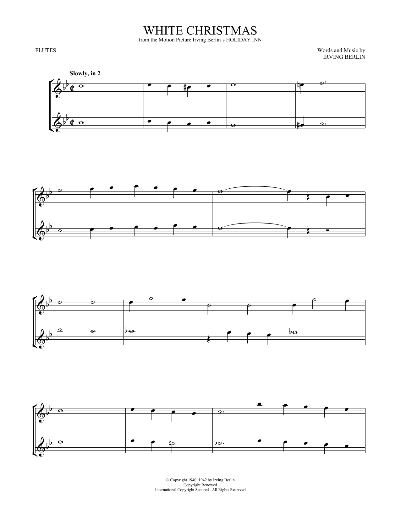 Product gallery: Page 1 of 1 White Christmas, Irving Berlin