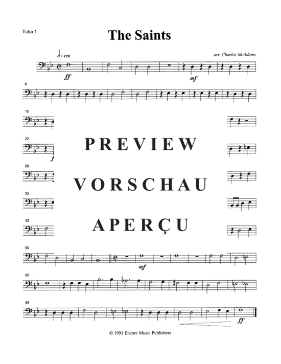 Product gallery: Page 9 of 10 The Saints , , (Tuba Quartett EETT)