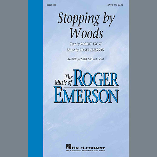 cover: Stopping By Woods, Roger Emerson