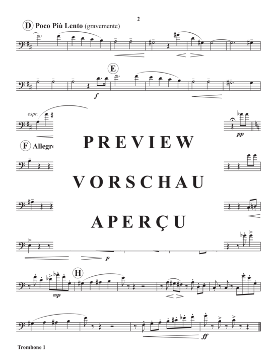 Product gallery: Page 8 of 14 Scherzo Humoristique , , (Trombone quartet)