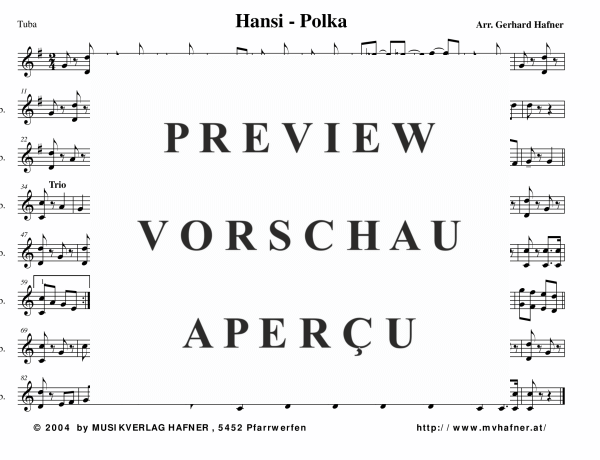 gallery: Hansi-Polka, , (Ensemble Blechbläser)