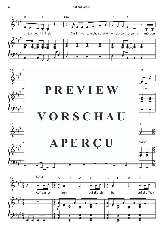 gallery: Auf das Leben, Maschine, (Gesang und Klavier)