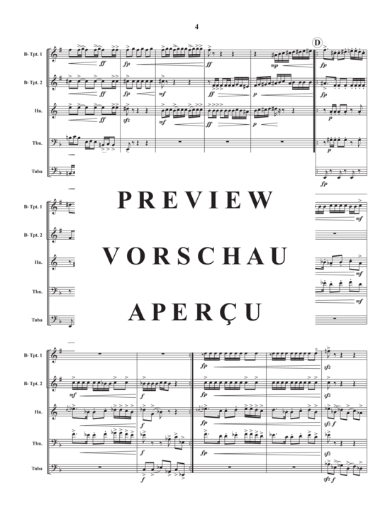 Produktgalerie: Seite 6 von 21 Virtuoso Polonaise Marcatiss , , (Blechbläserquintett)