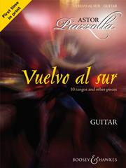 cover: Vuelvo al Sur, Astor Piazzolla, Gitarre