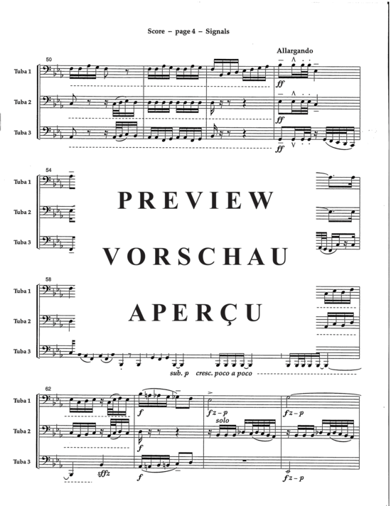 Produktgalerie: Seite 7 von 15 Signals , , (Tuba Trio)