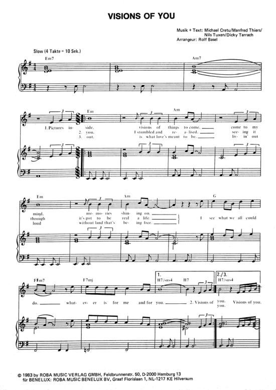 Produktbild zu: Visions of You Moti Special