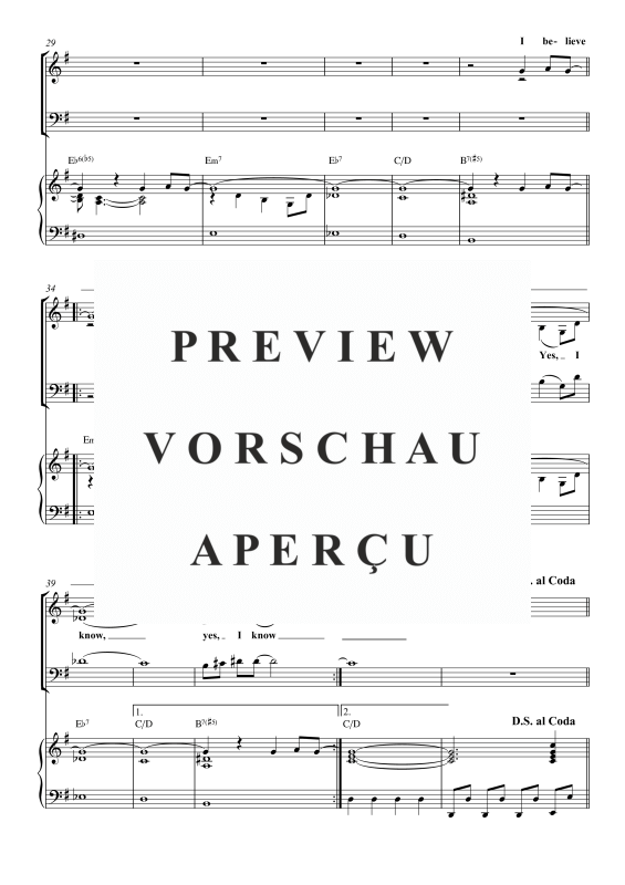 Produktgalerie: Seite 8 von 9 Jesus Loves Me, , Gemischter Chor SAB und Klavier