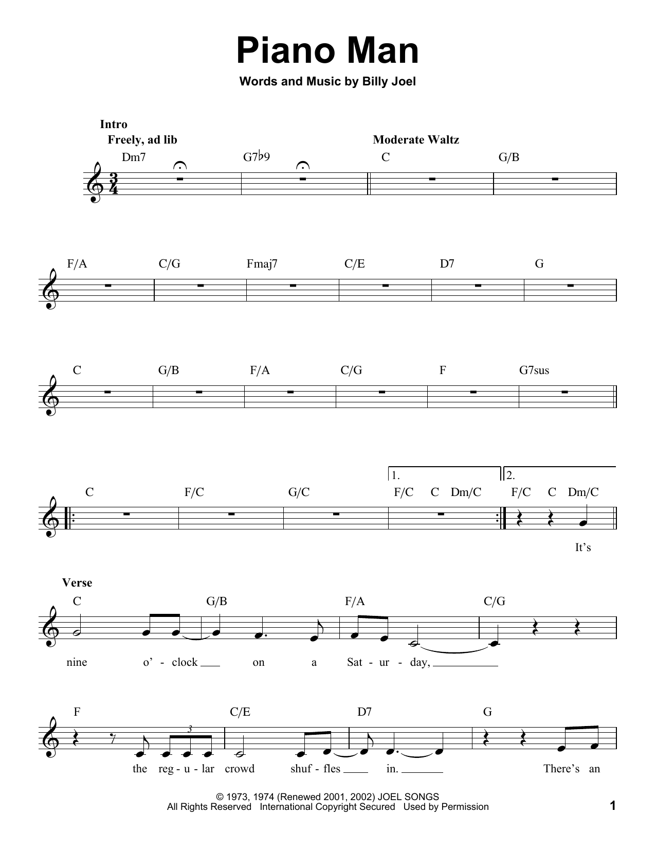 Produktbild zu: Piano Man