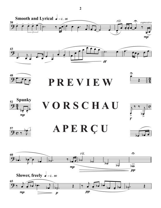 Product gallery: Page 5 of 8 First Things First , , (Bass Trombone/Tuba Solo)
