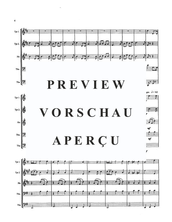 Produktgalerie: Seite 6 von 11 Wofford Sesquicentennial Suite, , Blechbläserquintett