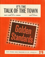 cover: It's The Talk Of The Town, Jerry Levinson