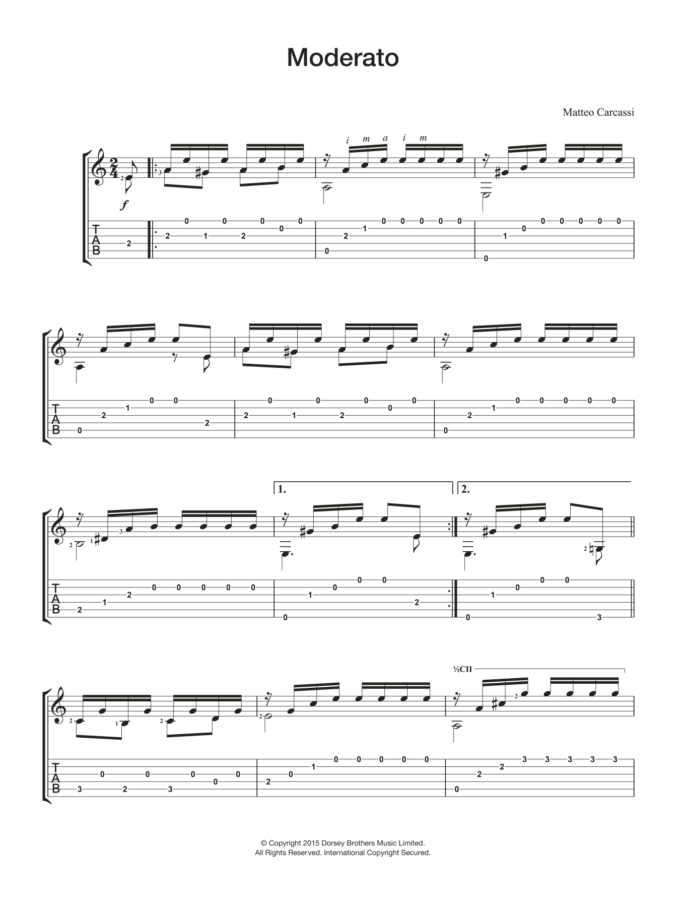 Produktbild zu: Moderato