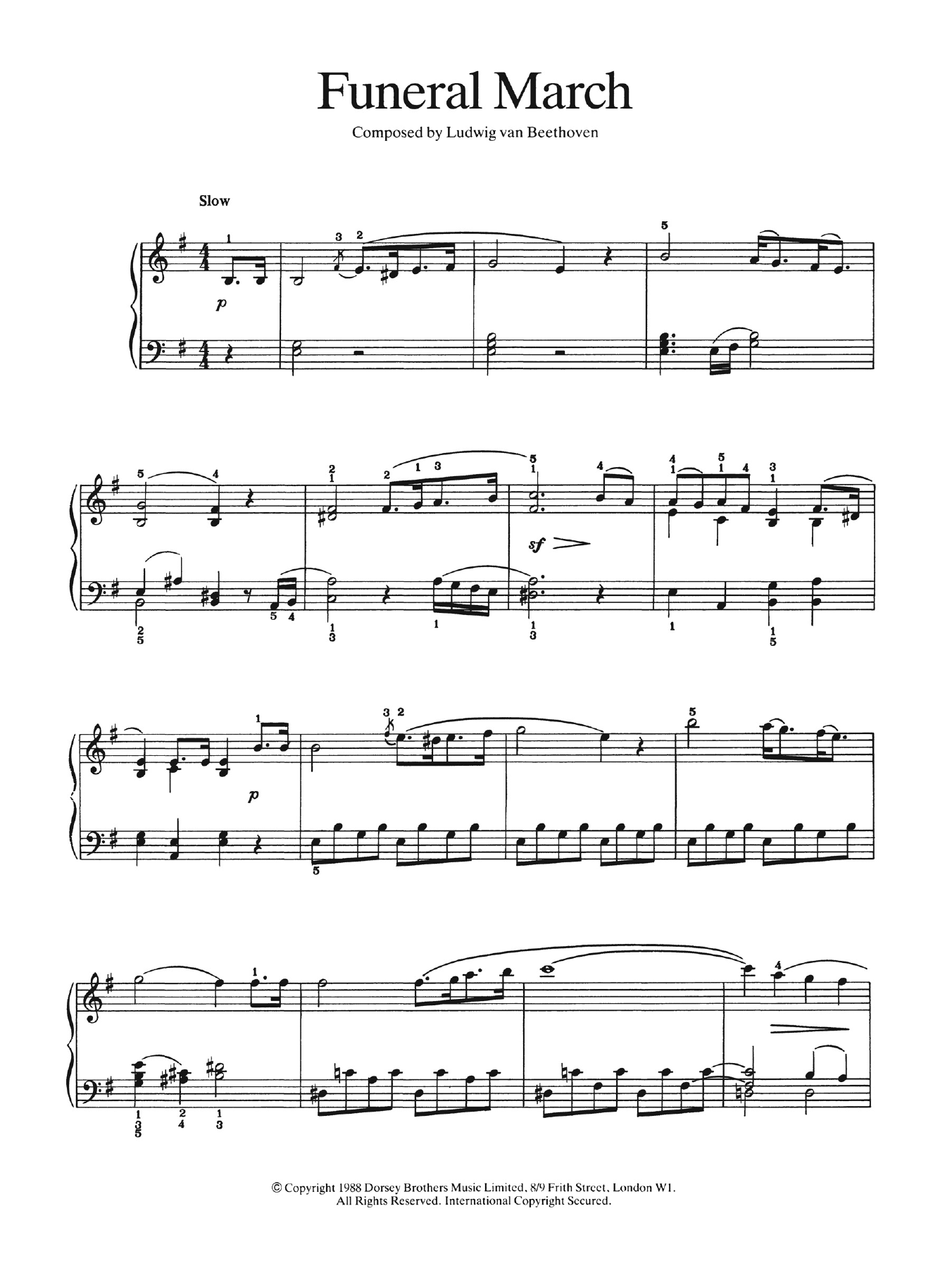 Produktbild zu: Funeral March