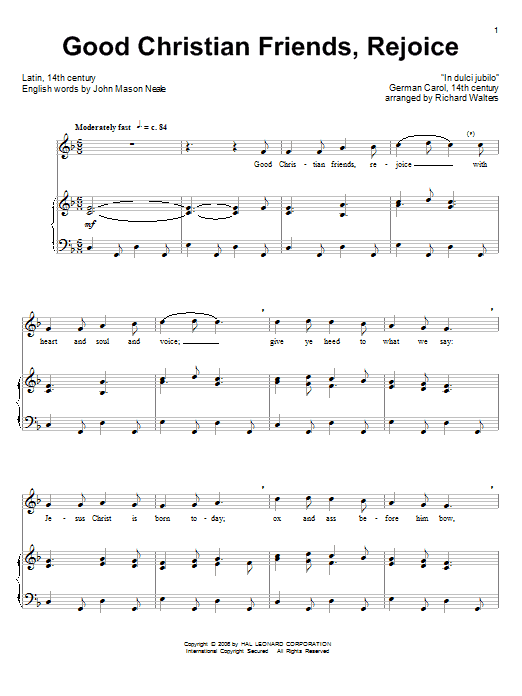 Product gallery: Page 1 of 1 Good Christian Men, Rejoice, John M. Neale