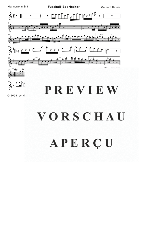 Product gallery: Page 4 of 11 Fussball-Boarischer, , (woodwind and brass)