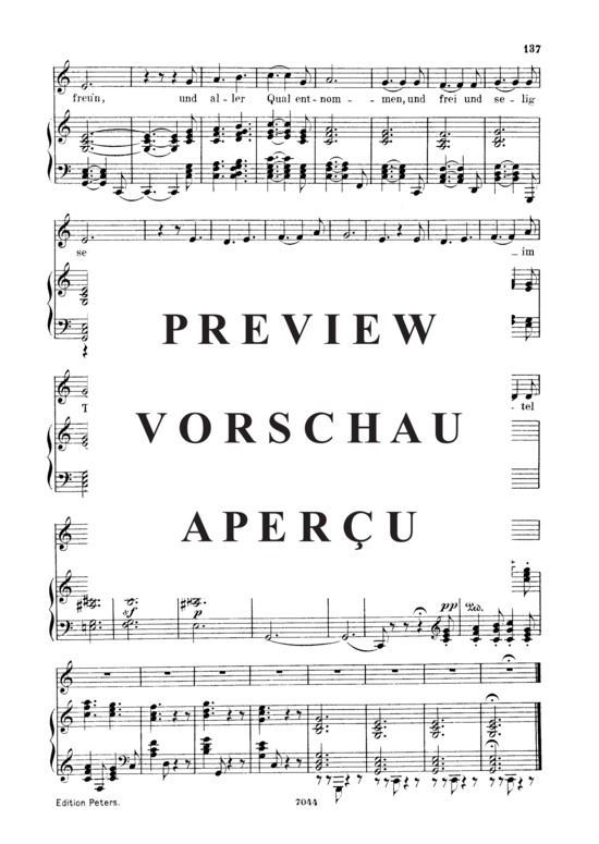 Product gallery: Page 5 of 5 Aus alten Märchen, Op.48 No.15, , Low Voice and Piano