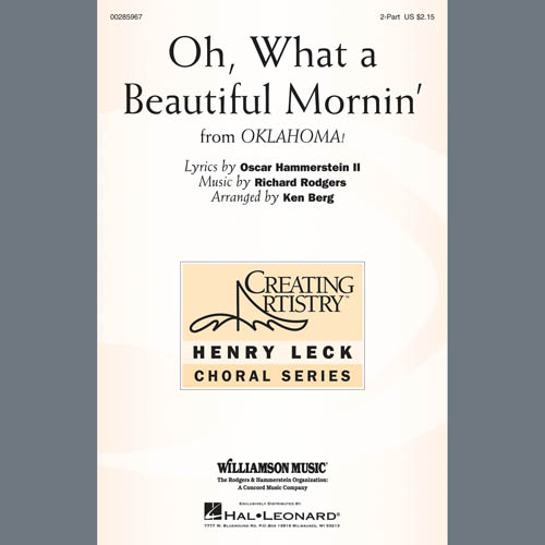 cover: Oh, What A Beautiful Mornin' (from Oklahoma!) (arr. Ken Berg), Rodgers & Hammerstein, Chor