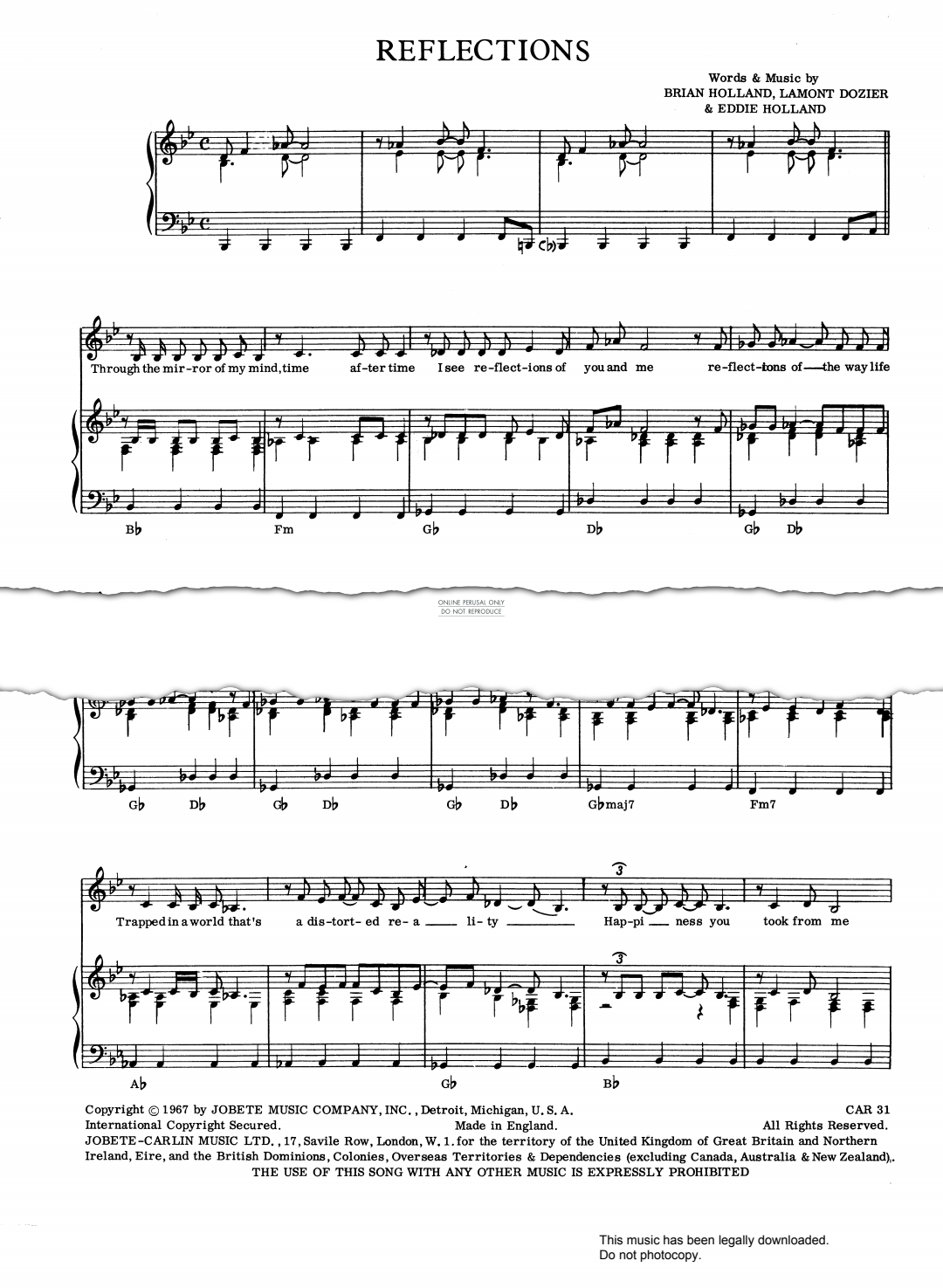 Product gallery: Page 1 of 1 Reflections, Diana Ross & The Supremes