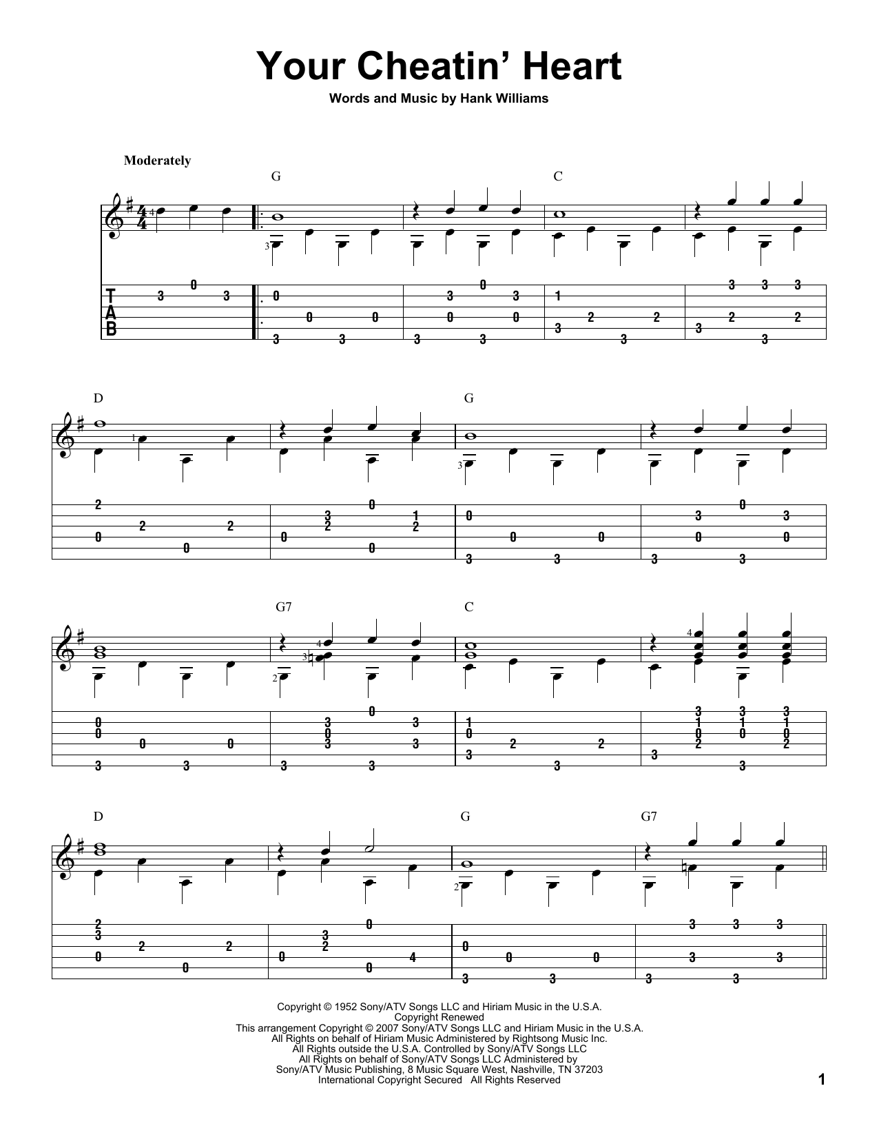 Produktgalerie: Seite 1 von 1 Your Cheatin' Heart, Hank Williams, Gitarre