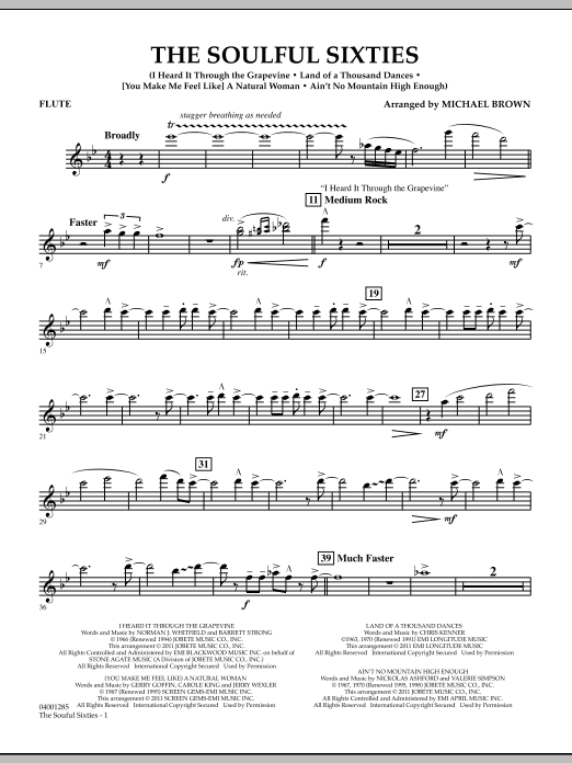 Produktbild zu: The Soulful Sixties - Flute