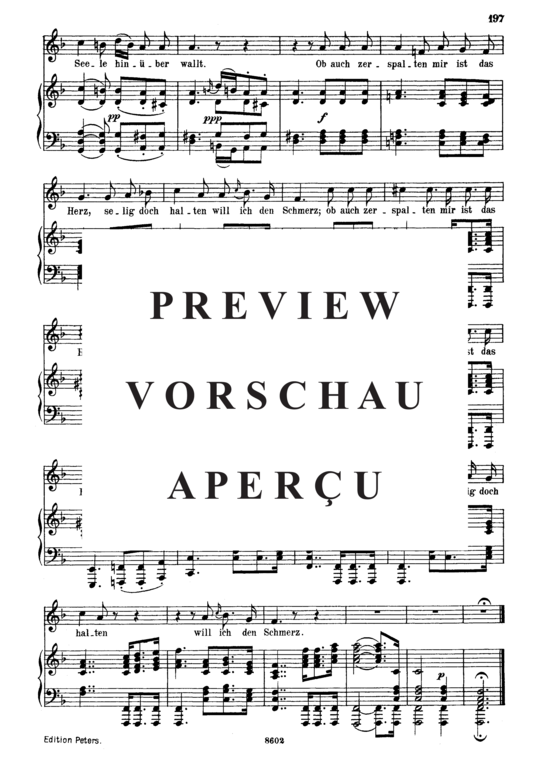 Product gallery: Page 6 of 6 Fülle der Liebe D.854, , Medium Voice and Piano