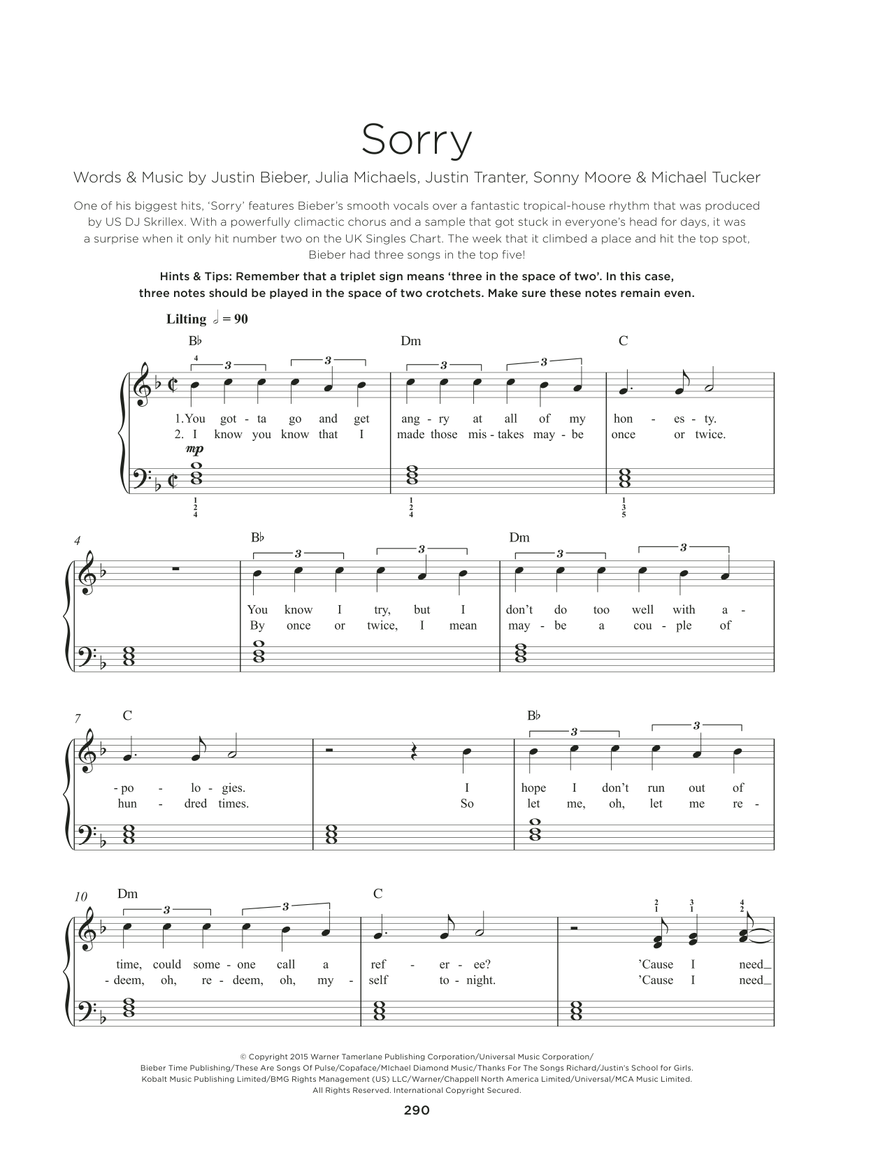 Produktbild zu:  Sorry - Justin Bieber