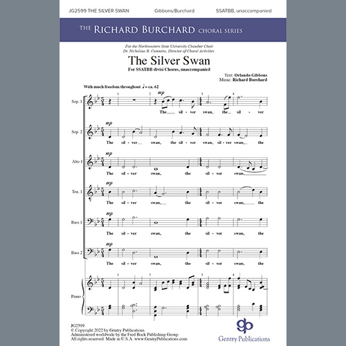 cover: The Silver Swan, Richard Burchard