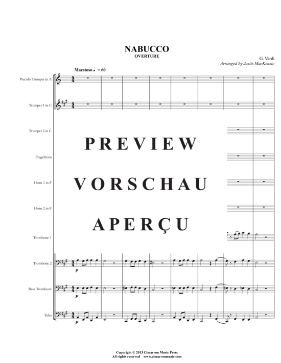 gallery: Nabucco Overture , , (Brass Ensemble)