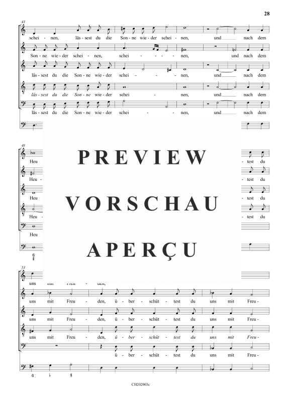 gallery: Gott, du Gott Israel , , (Gemischter Chor)