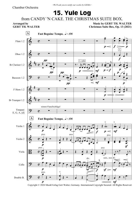 Produktbild zu: Yule LogGert Th. Walter