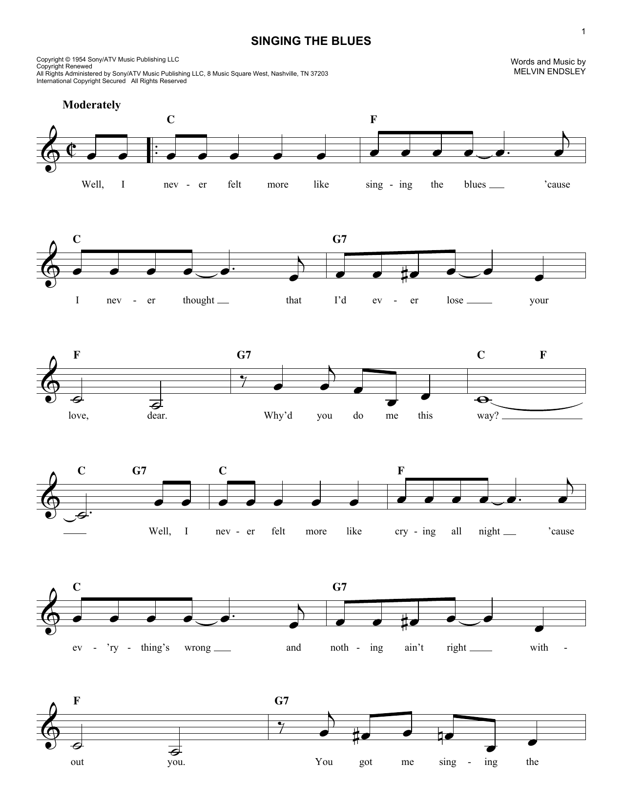 Produktgalerie: Seite 1 von 1 Singing The Blues, Marty Robbins