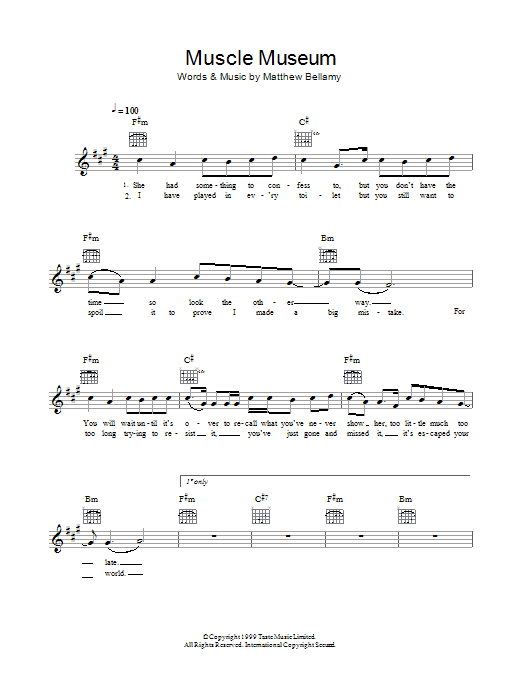 Produktgalerie: Seite 1 von 1 Muscle Museum, Muse, Melodieinstrument