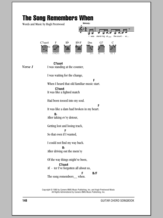Produktbild zu: The Song Remembers When