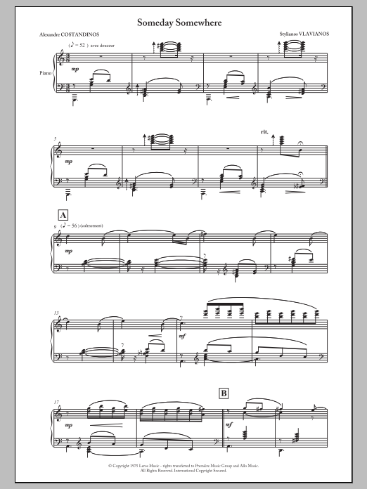 Produktbild zu:  Someday Somewhere - Stylianos Vlavianos