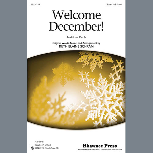 cover: Welcome, December!, Ruth Elaine Schram, Chor