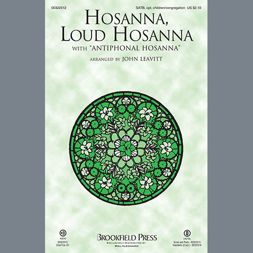 cover: Hosanna, Loud Hosanna (with "Antiphonal Hosanna"), John Leavitt