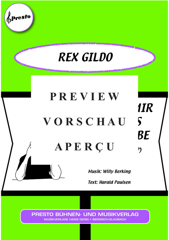 Produktgalerie: Seite 2 von 11 Du glaubst mir nicht, dass ich dich liebe (Warum nur, warum) , Gildo, Rex,  (Melodie-Stimmen in C/B/Es)